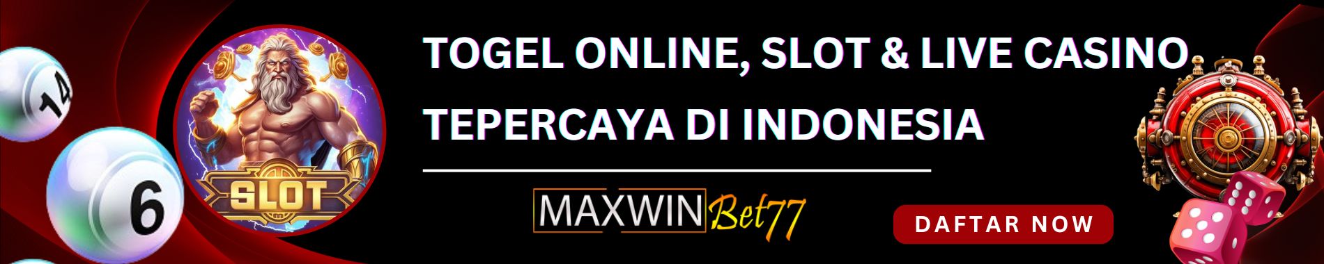 Maxwinbet77 situs togel online dan slot terpercaya